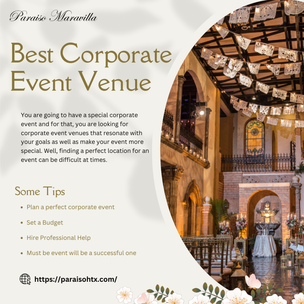 Corporate Event Venue