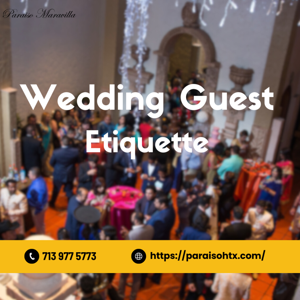 Wedding Guest Etiquette