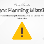 Event Planning Mistakes