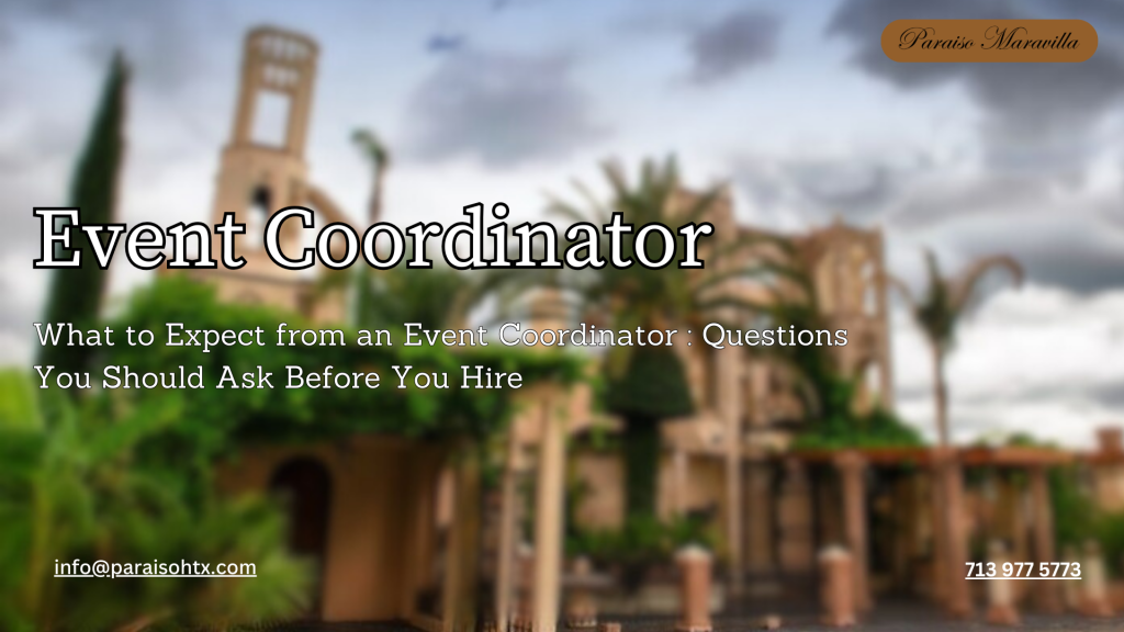 Event Coordinator