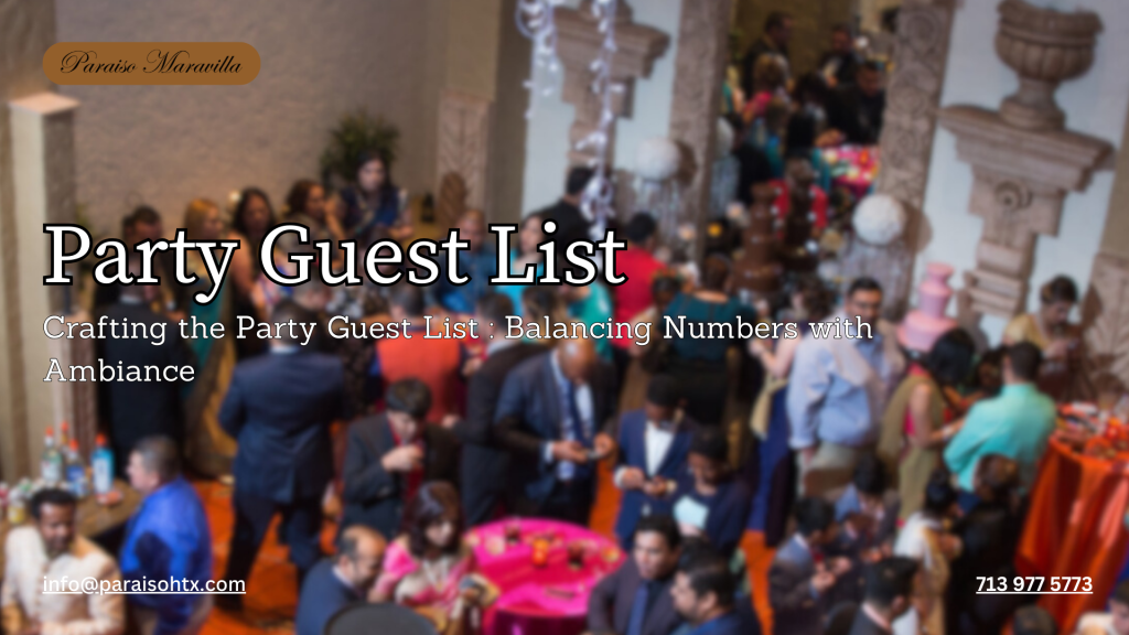 Party Guest List